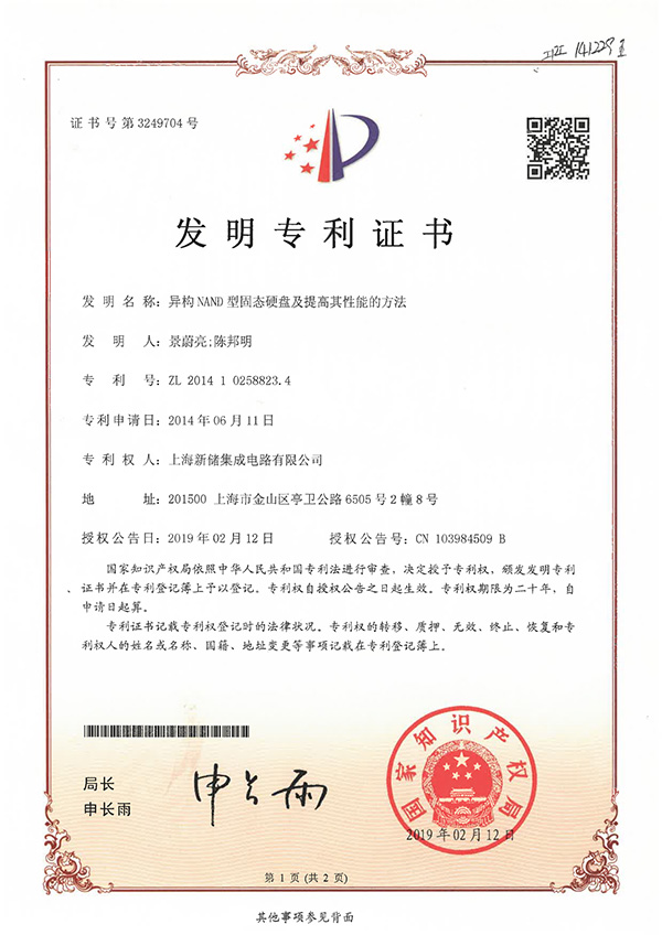 异构NAND型固态硬盘及提高其性能的方法-发明专利