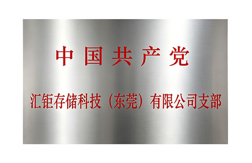 中国共产党汇钜存储科技（东莞）有限公司支部